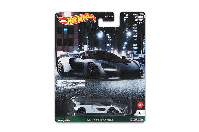 Hot Wheels Car Culture 2021 Mix 4 Exotic Envy / #1 - McLaren Senna