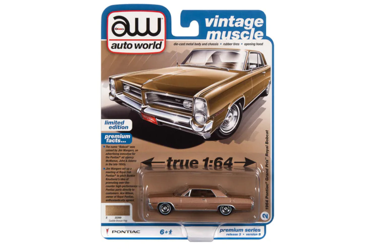 1964 Pontiac Grand Prix Royal Bobcat (Saddle Bronze Poly)