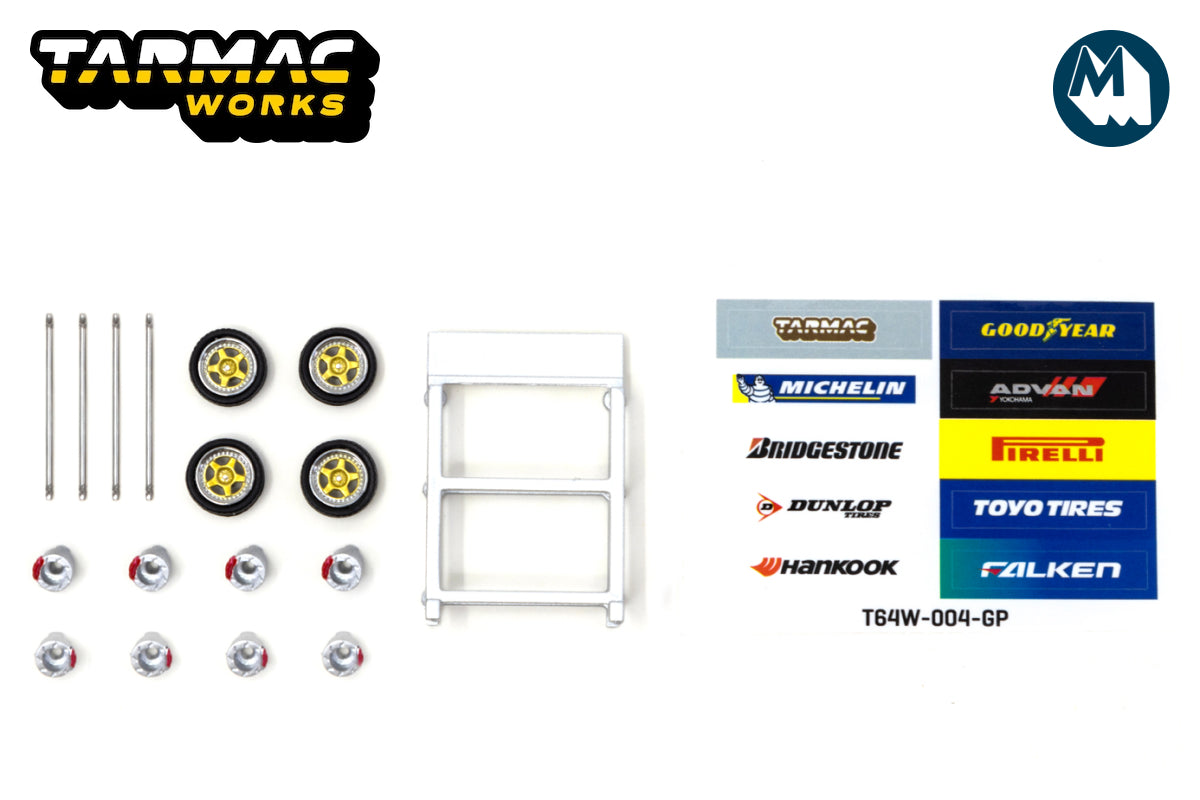 Tarmac Works - 1/64 Work Meister CR01 Gold/Polished