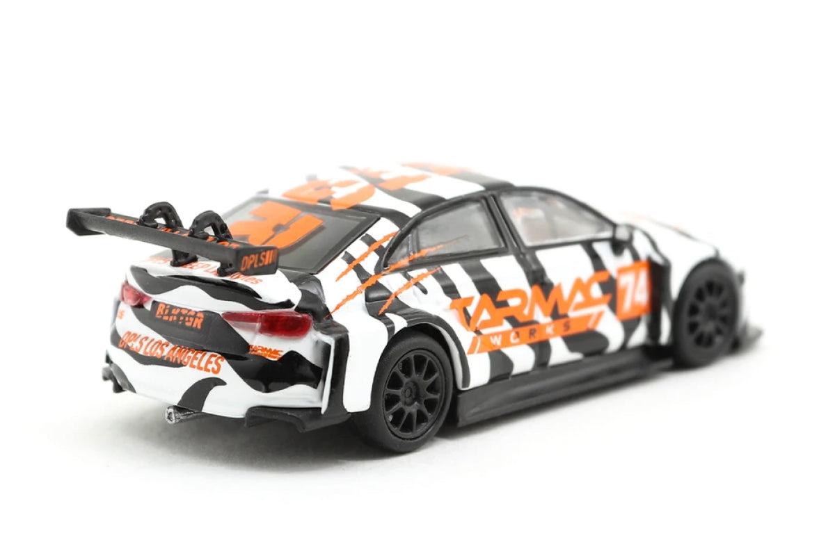 Audi RS3 LMS BLKTGR White - Tarmac Works x DPLS Special Edition #74