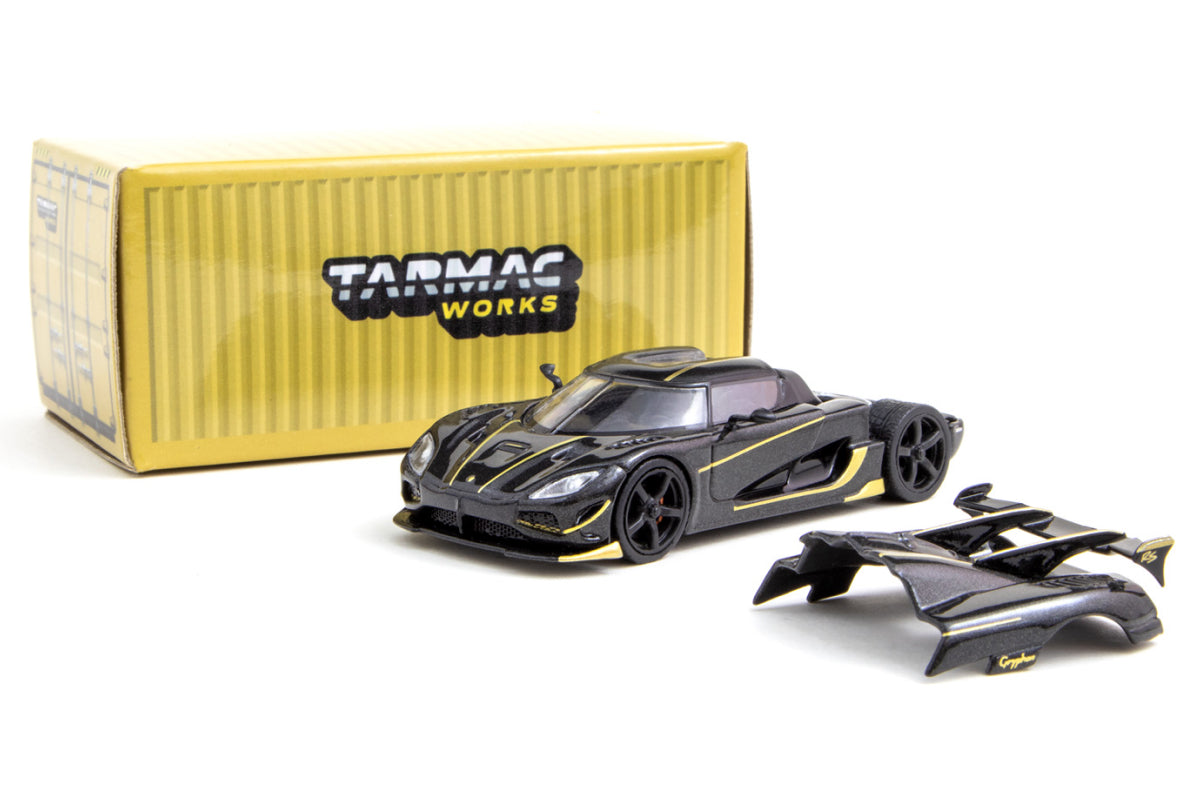 Koenigsegg Agera RS Gryphon Black Carbon / Gold Accent