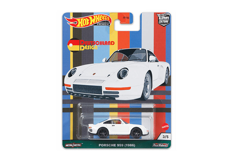 Hot Wheels Car Culture 2021 Mix 3 Deutschland Design / #3 - Porsche 959 (1986)