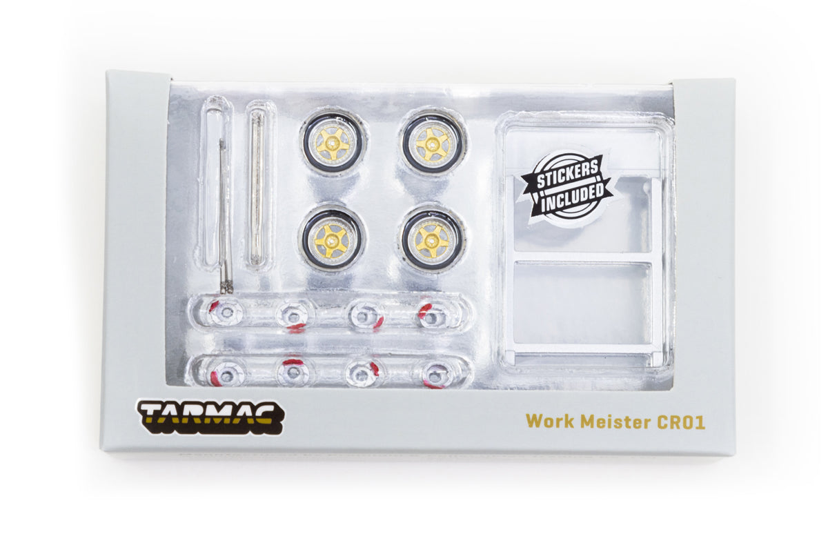 Tarmac Works - 1/64 Work Meister CR01 Gold/Polished