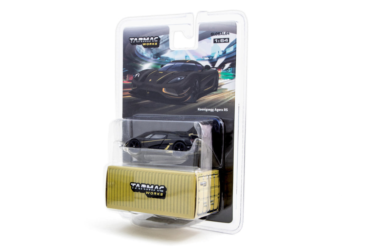 Koenigsegg Agera RS Gryphon Black Carbon / Gold Accent
