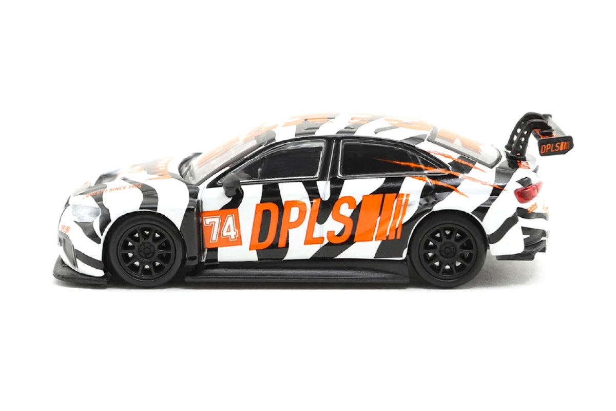 Audi RS3 LMS BLKTGR White - Tarmac Works x DPLS Special Edition #74