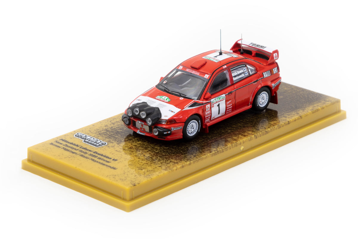 Mitsubishi Lancer Evolution VI New Zealand Rally 1999 #1 Winner