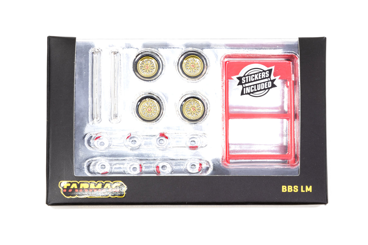 Tarmac Works - 1/64 BBS LM Gold