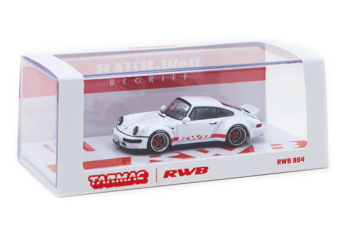 RWB 964 White with Red stripe - Tokyo Auto Salon 2021 Special Edition