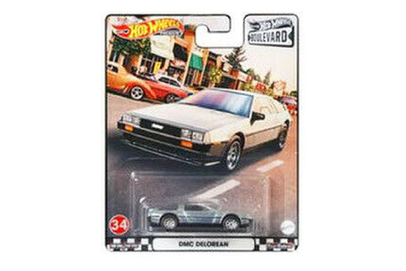 Hot Wheels Boulevard 2021 / #034 - DMC DeLorean