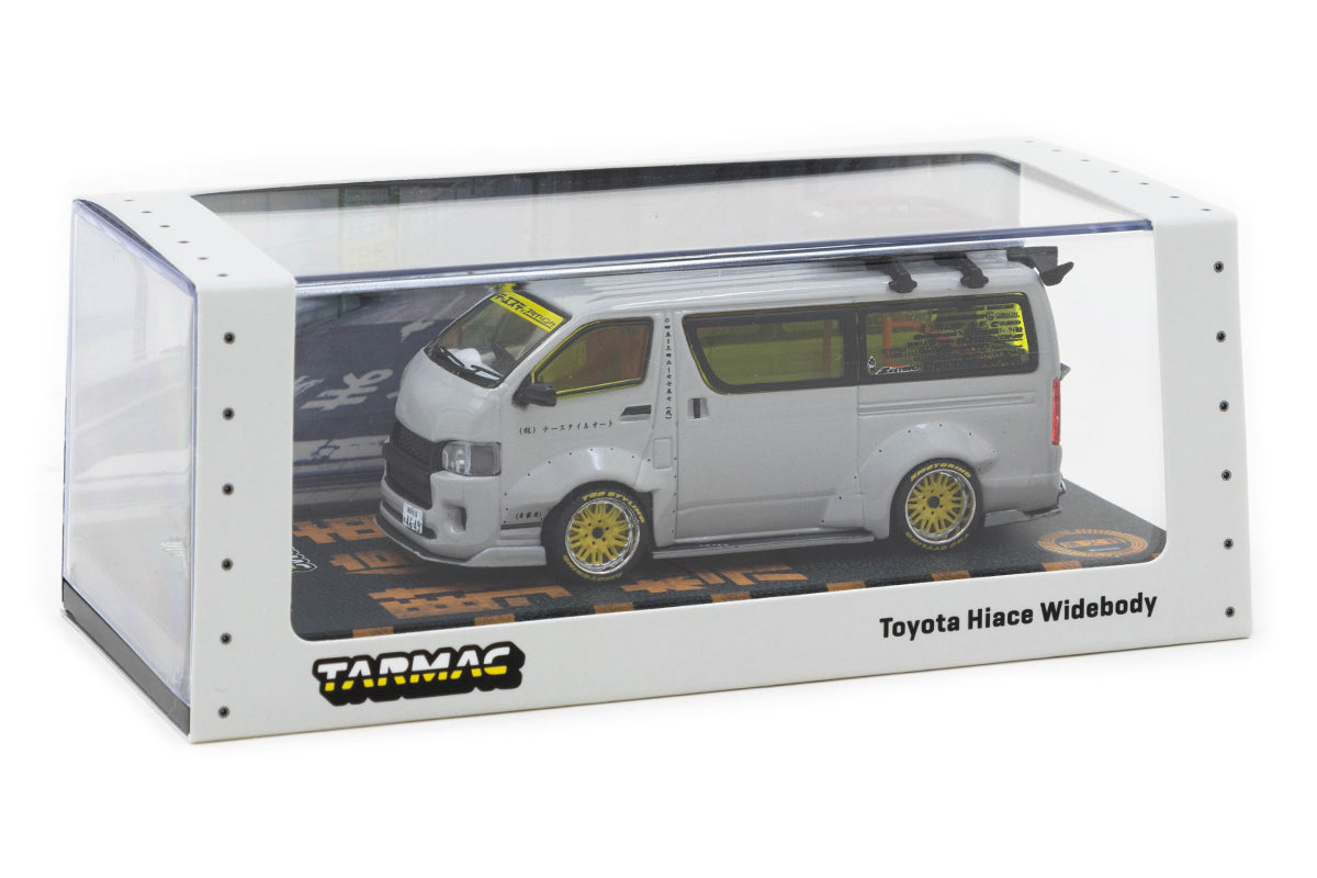 Toyota Hiace Widebody - Tokyo Auto Salon 2021 (Grey with Roof Rack)