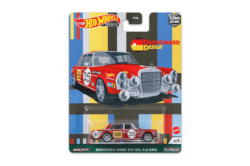 Hot Wheels Car Culture 2021 Mix 3 Deutschland Design / #4 - Mercedes-Benz 300 SEL 6.8 AMG