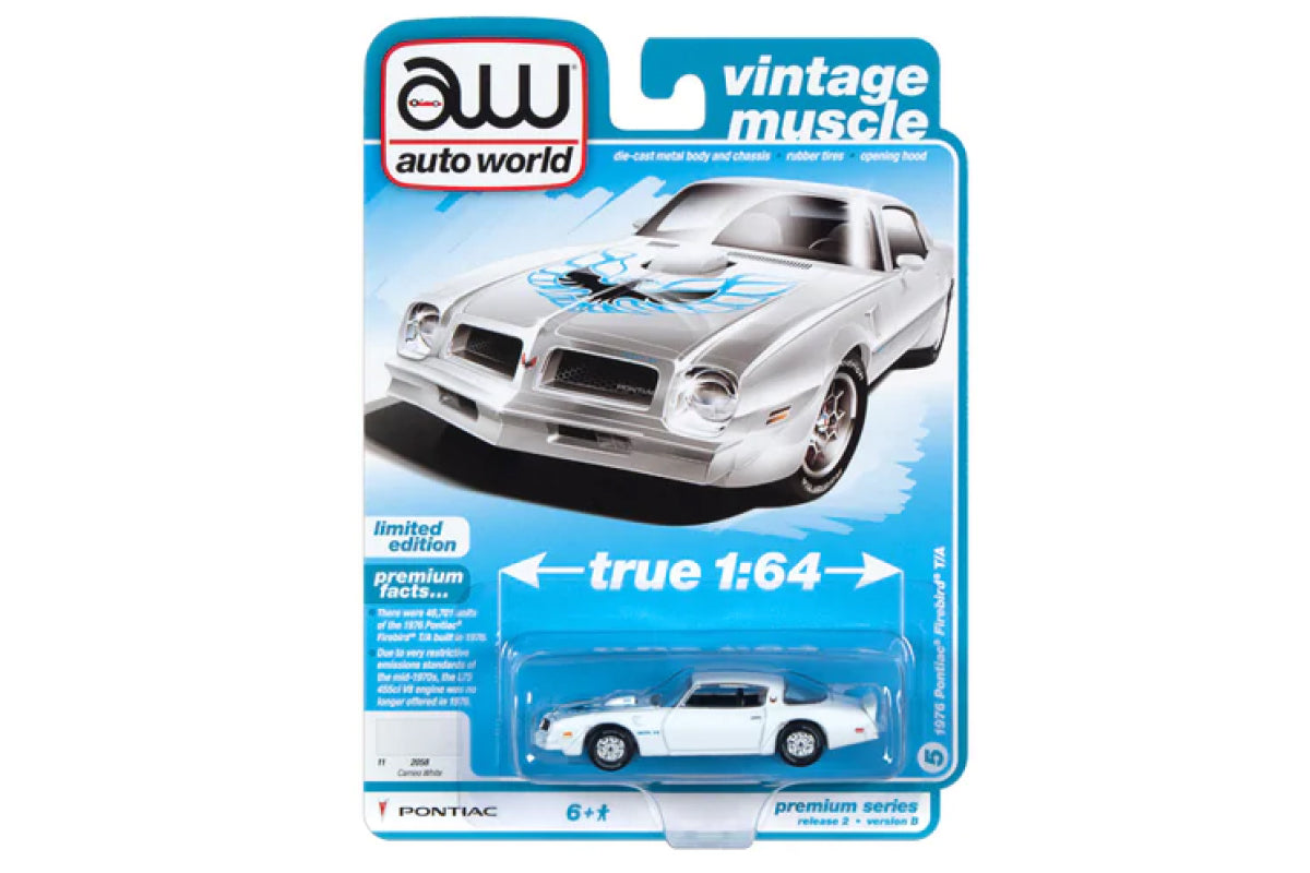1976 Pontiac Firebird T/A (Cameo White)