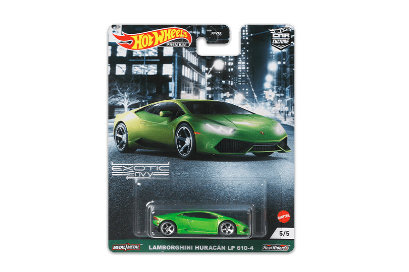 Hot Wheels Car Culture 2021 Mix 4 Exotic Envy