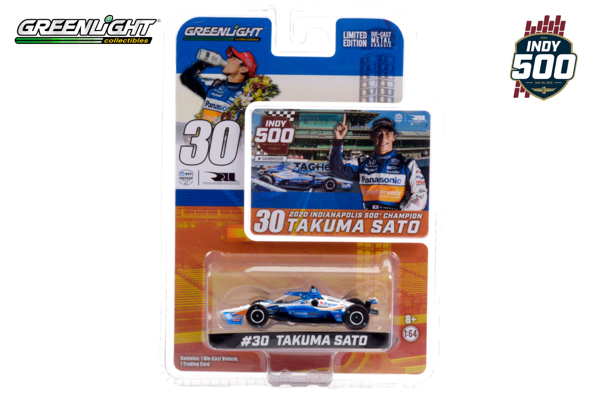 2020 NTT IndyCar Series - #30 Takuma Sato / Rahal Letterman Lanigan Racing / PeopleReady / 2020 Indianapolis 500 Champion