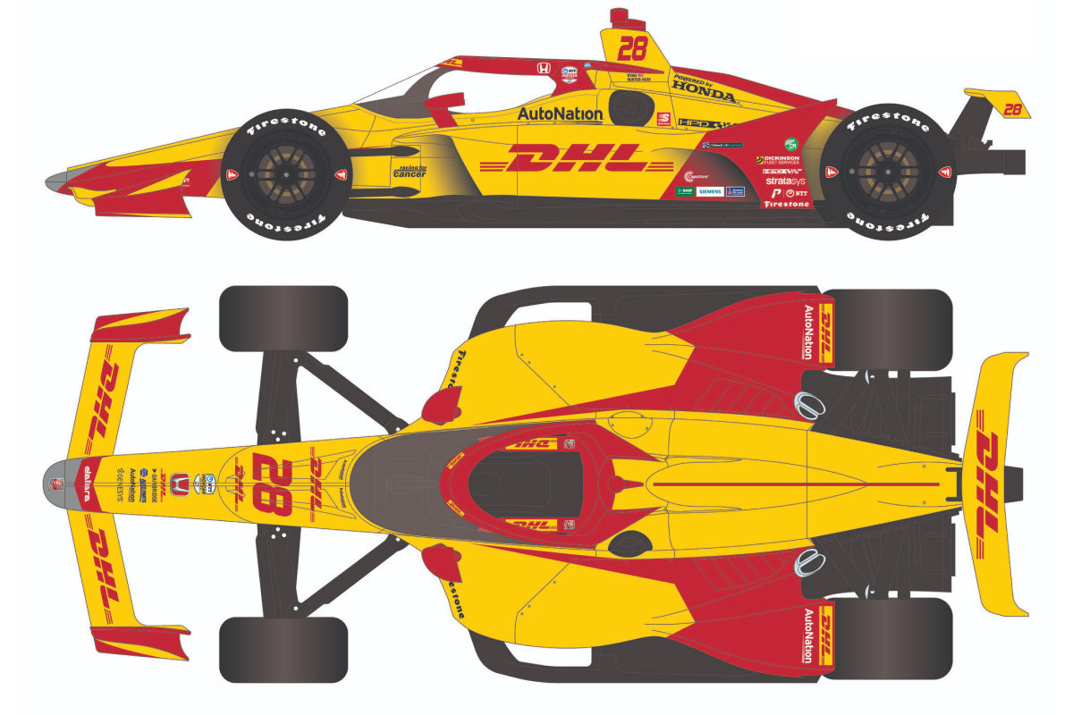 2021 NTT IndyCar Series - #28 Ryan Hunter-Reay / Andretti Autosport, DHL
