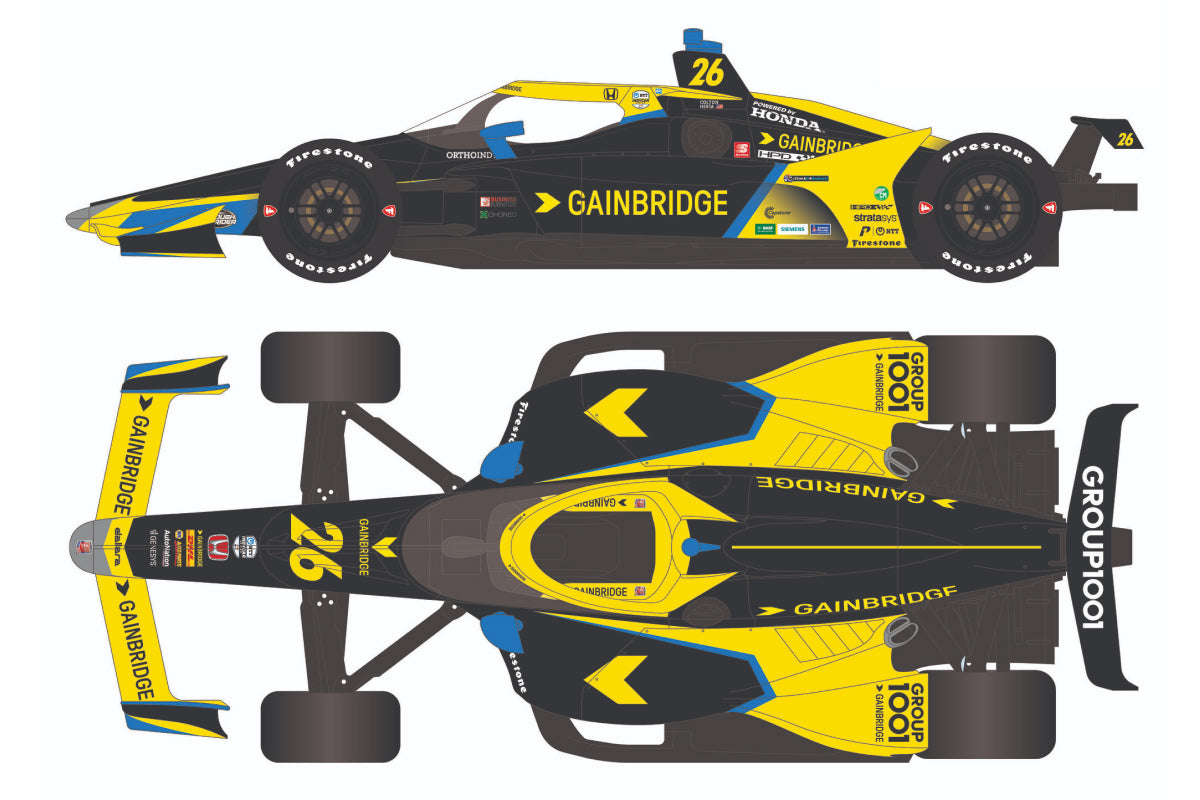 2021 NTT IndyCar Series - #26 Colton Herta / Andretti Autosport, Gainbridge