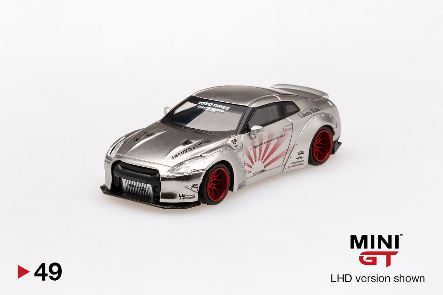 #49 - Liberty Walks Nissan GT-R (R35) Satin Silver