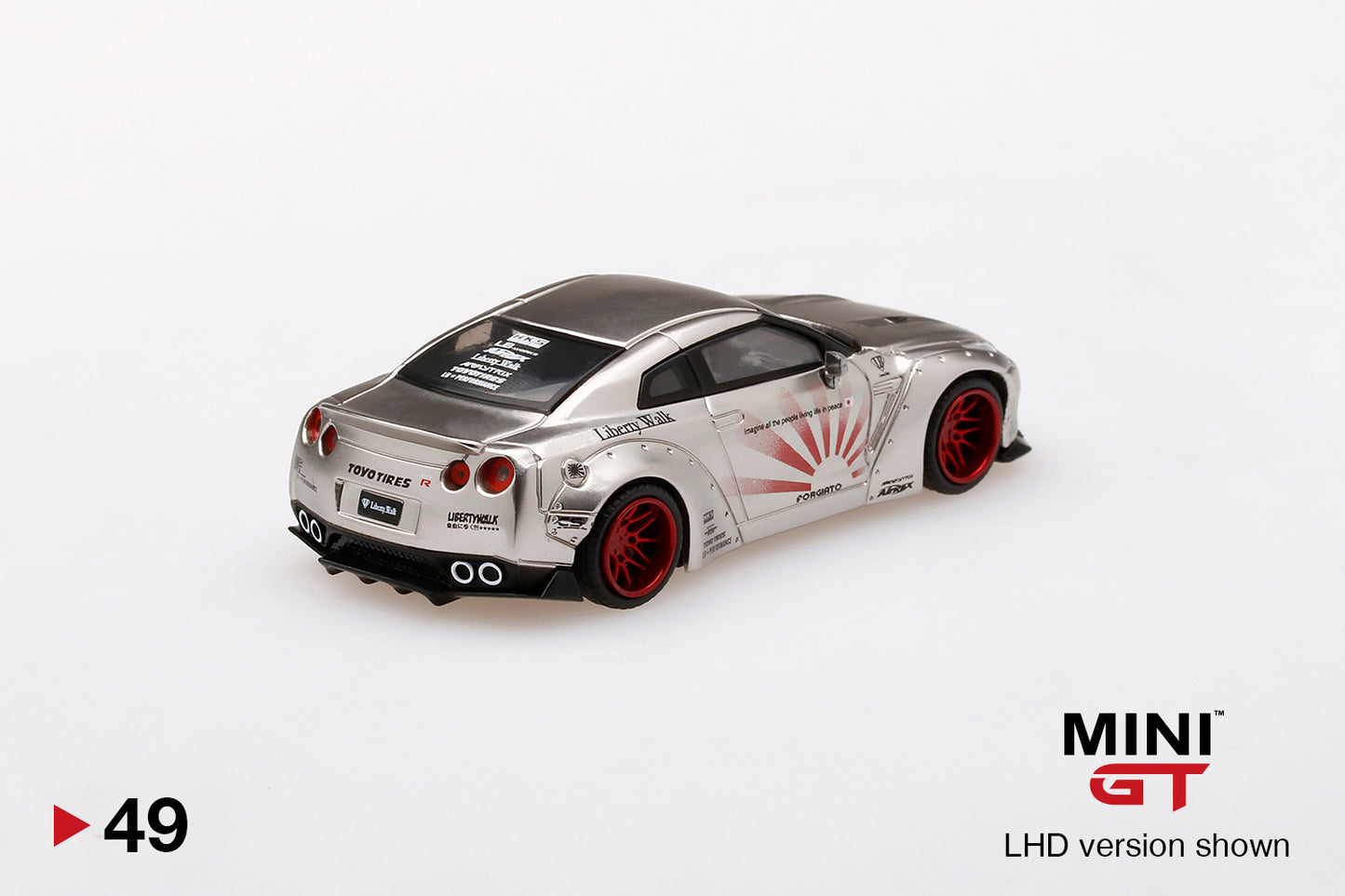 #49 - Liberty Walks Nissan GT-R (R35) Satin Silver