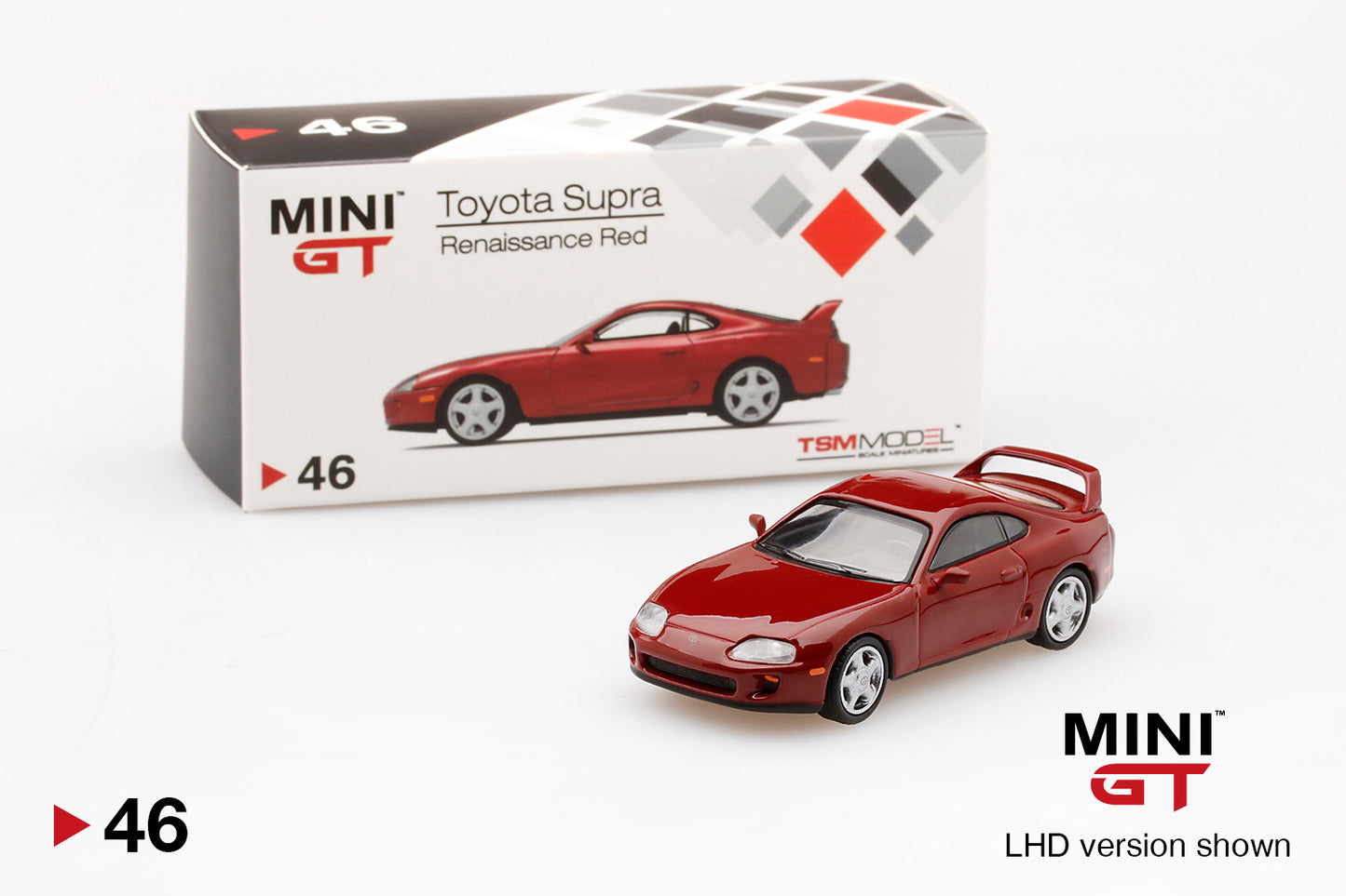 #46 - Toyota Supra (JZA80) Renaissance Red