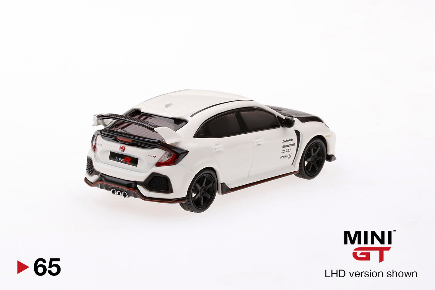 #65 - Honda Civic Type R (FK8) Championship white w/ Carbon Kit & TE37 Wheel