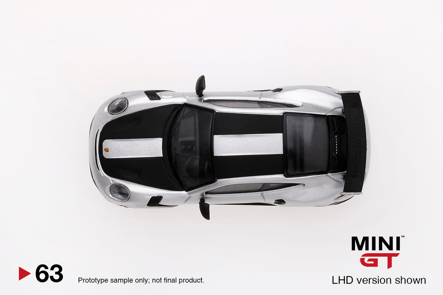 #63 - Porsche 991 Turbo GT2RS GT Silver Metallic