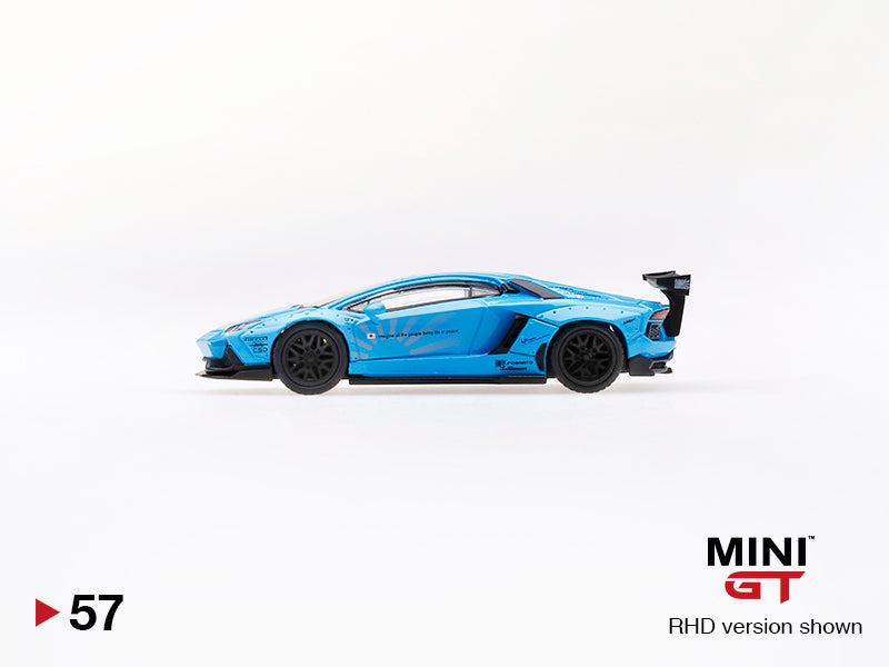 #57 - LB★WORKS Lamborghini Aventador Light Blue