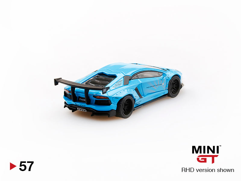 #57 - LB★WORKS Lamborghini Aventador Light Blue
