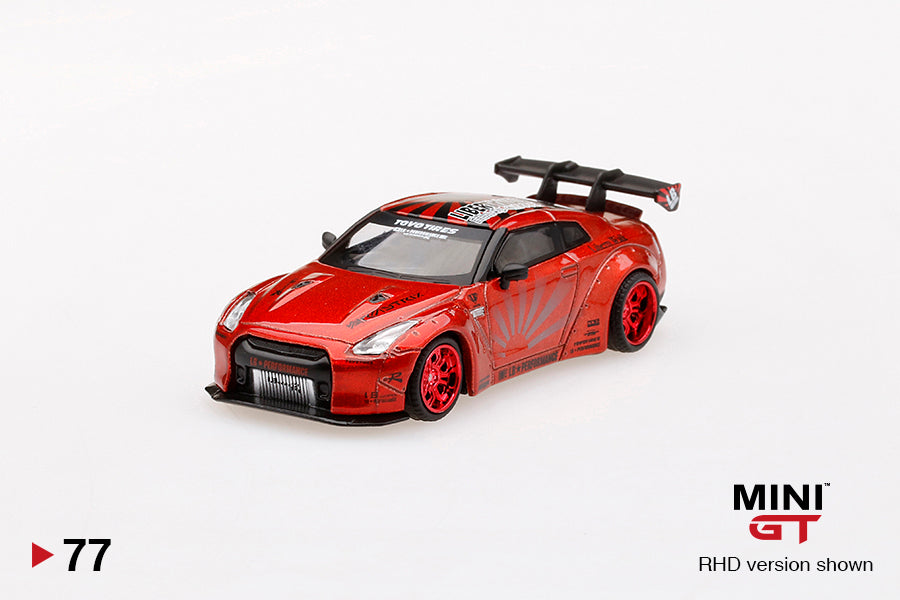 #77 - LB★Works Nissan GT-R (R35) Candy Red