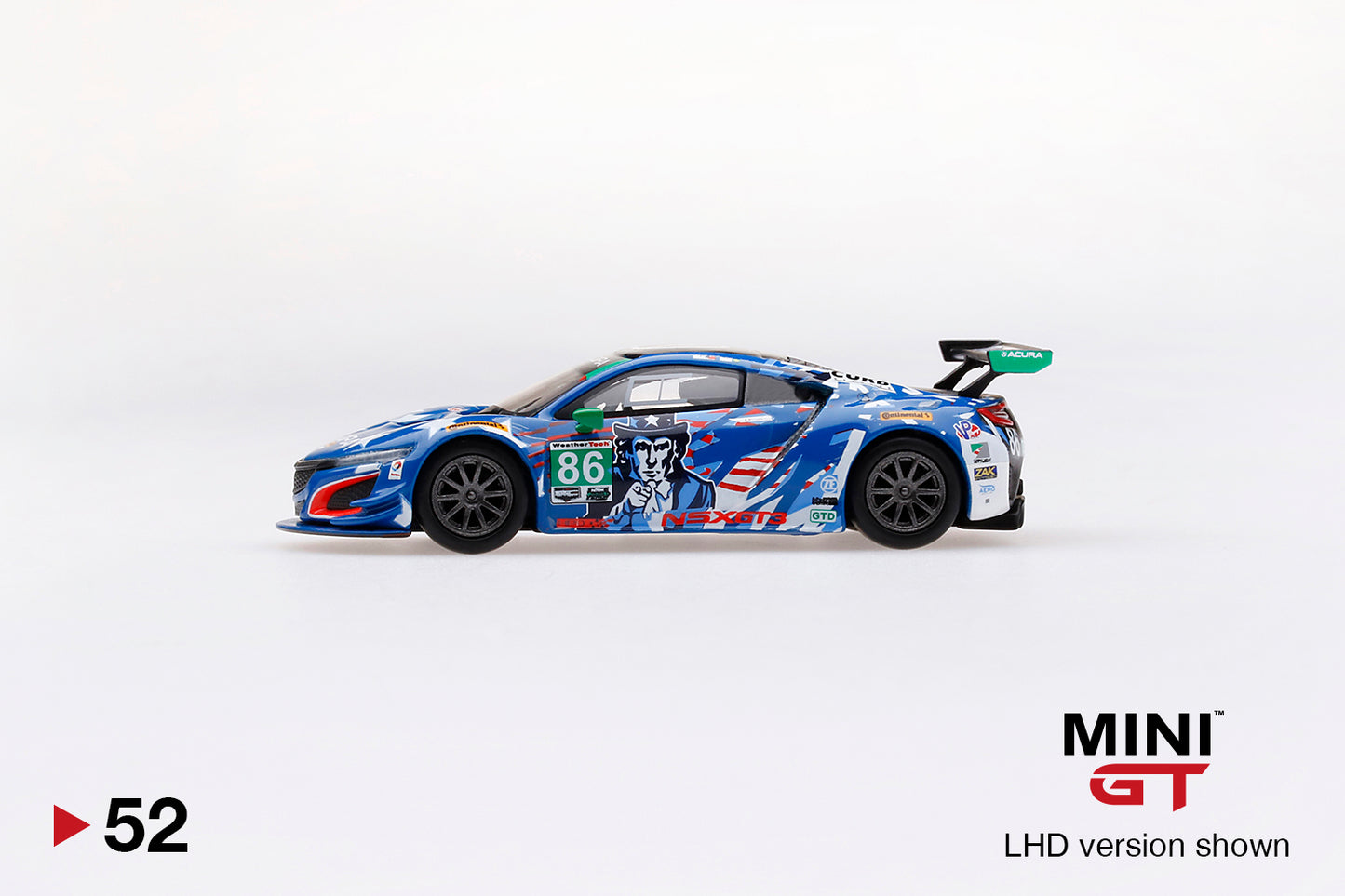 #52 - Acura NSX GT3 #86 "Uncle Sam"