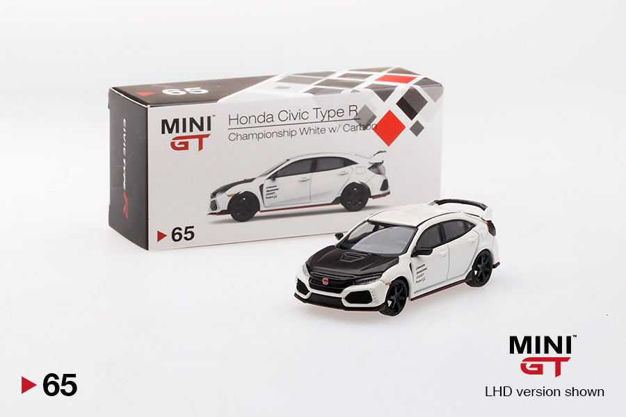 #65 - Honda Civic Type R (FK8) Championship white w/ Carbon Kit & TE37 Wheel