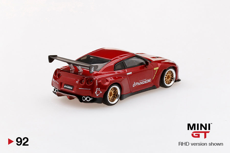 #92 - Pandem Nissan GT-R (R35) Lava Red