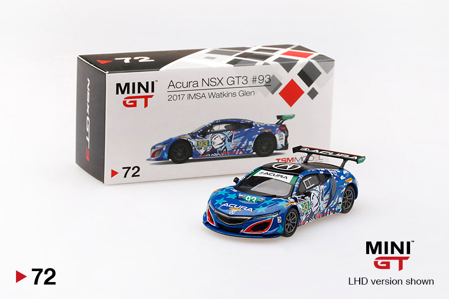 #72 - Acura NSX GT3 #93