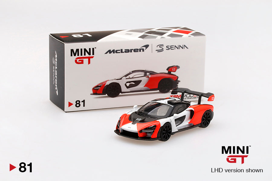 #81 - McLaren Senna (Orange / White)
