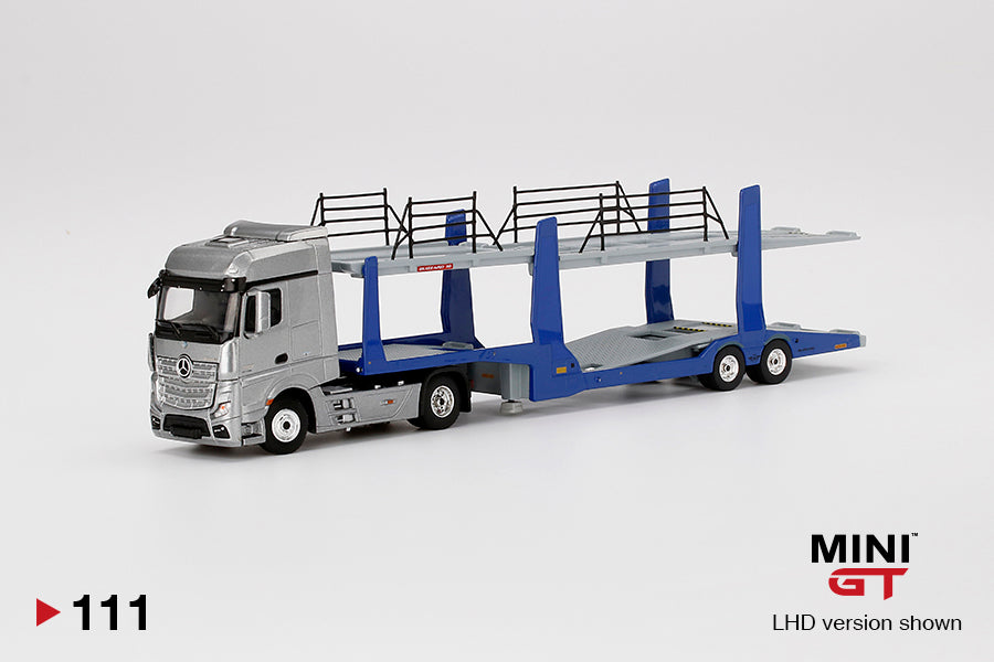 111 - Mercedes-Benz Actros with car carrier trailer – Modelmatic