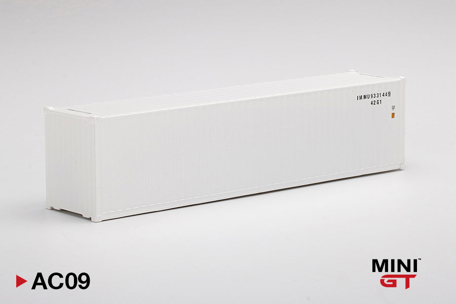 Dry Container 40 foot (White)