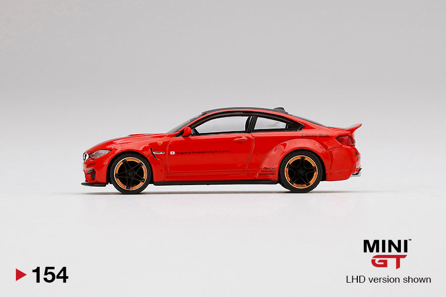 #154 - LB★WORKS BMW M4 (Red with Copper Wheel)