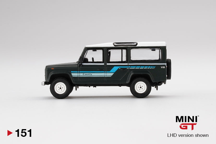 #151 - Land Rover Defender 110 1985 County Station Wagon Grey