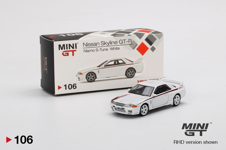 #106 - Nissan GT-R R32 Nismo S-Tune White