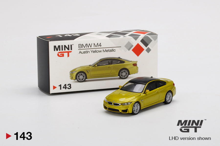 #143 - BMW M4 (F82) Austin Yellow Metallic