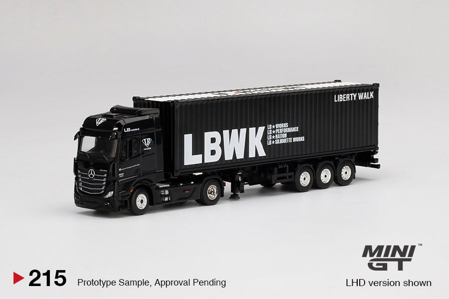 #215 - Mercedes-Benz Actros With 40 Ft Container