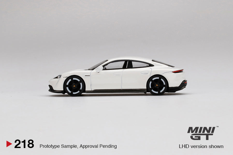 #218 - Porsche Taycan Turbo S White