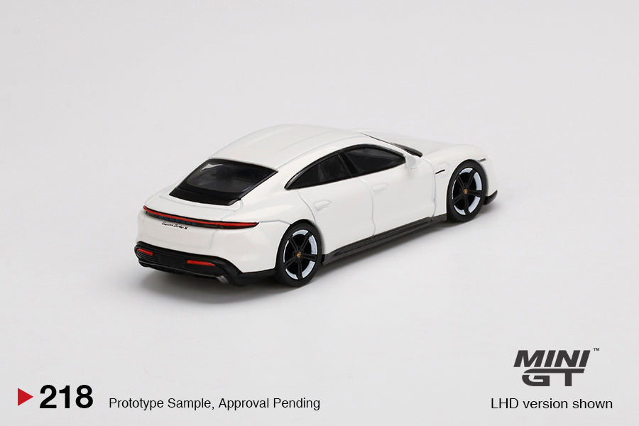 #218 - Porsche Taycan Turbo S White