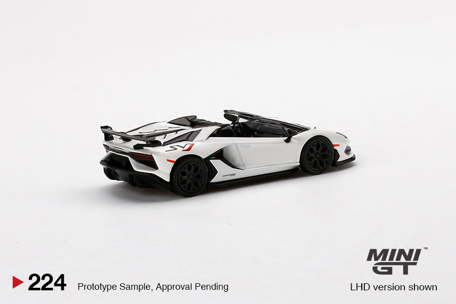 #224 - Lamborghini Aventador SVJ Roadster Bianco Canopus