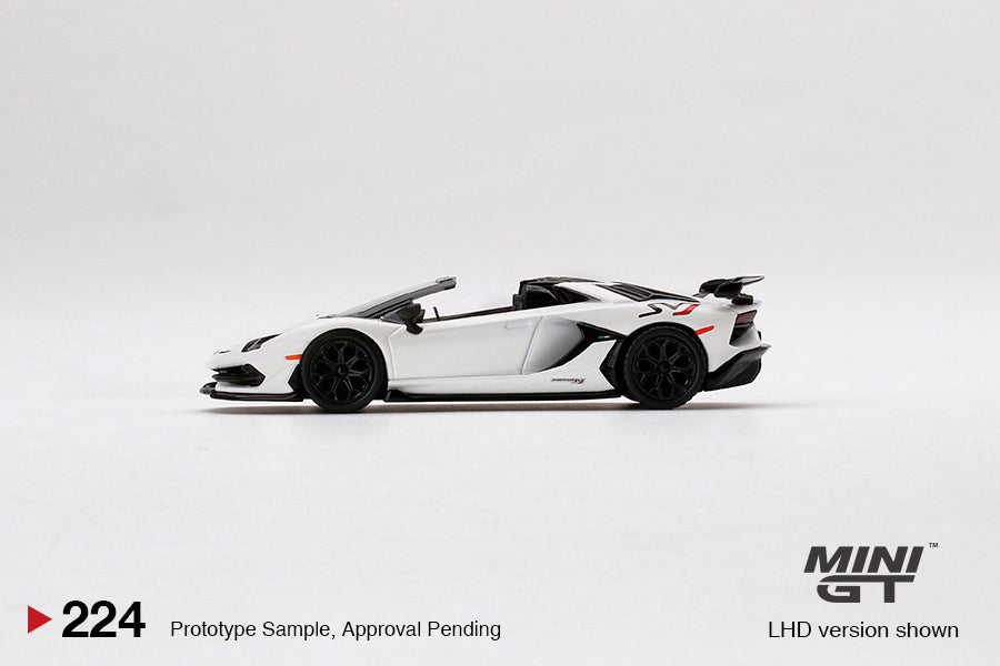 #224 - Lamborghini Aventador SVJ Roadster Bianco Canopus