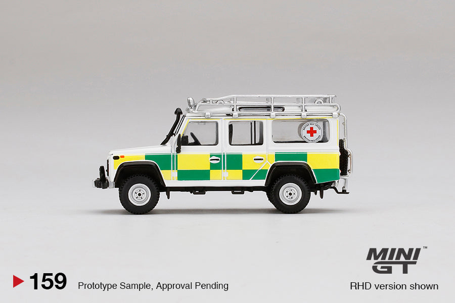 #159 - Land Rover Defender 110 British Red Cross Search & Rescue (RHD / US Exclusive)