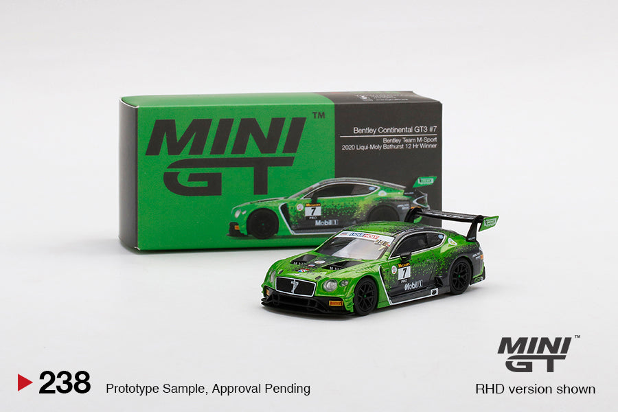 ミニカー MINI GT Bentley Continental GT3 #7 238 - Bentley Continental GT3 #7 2020 Liqui-Moly Bathurst 12 Hrs