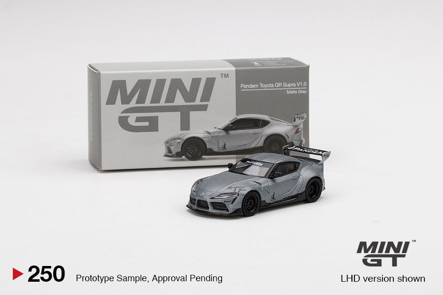 #250 - Pandem Toyota GR Supra V1.0 (Matte Grey)