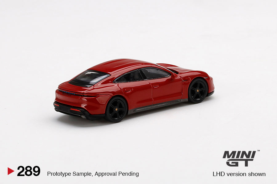 #289 - Porsche Taycan Turbo S Carmine Red