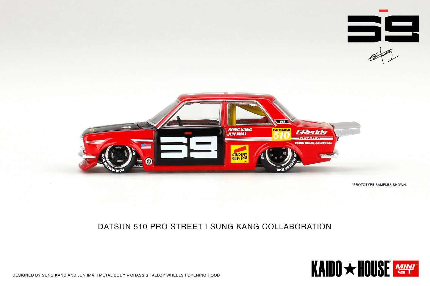 #003 - Datsun Pro Street SK510 (Red) KAIDO★HOUSE
