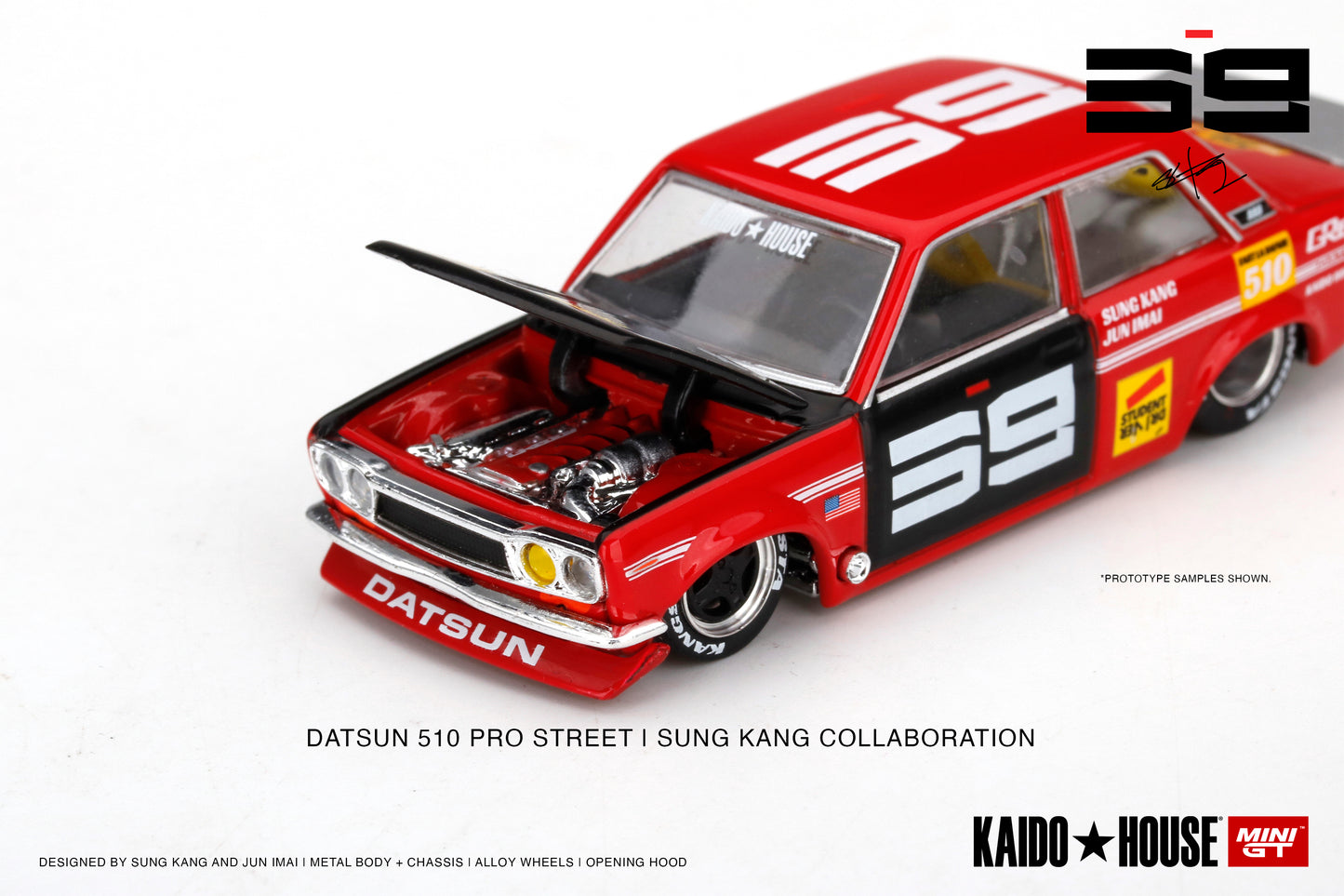 #003 - Datsun Pro Street SK510 (Red) KAIDO★HOUSE